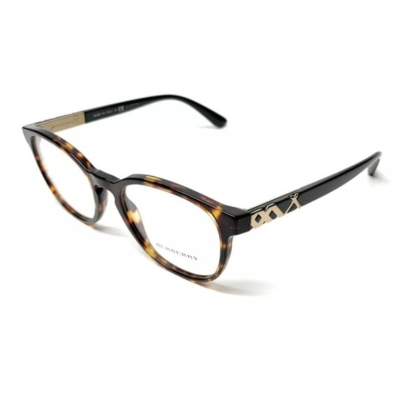 Burberry BE2205 eyeglasses for women in Dark Havana Burberry Women\'s Havana Eyeglasses!